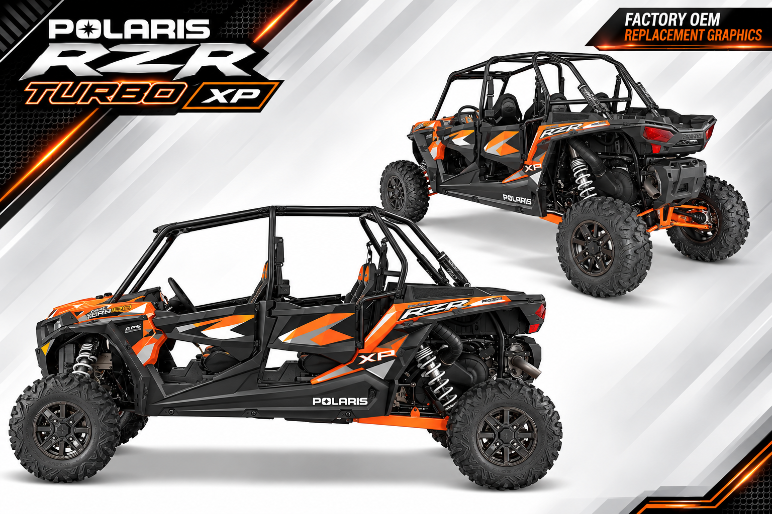 POLARIS RZR XP4 FACTORY STYLE 2014/2023