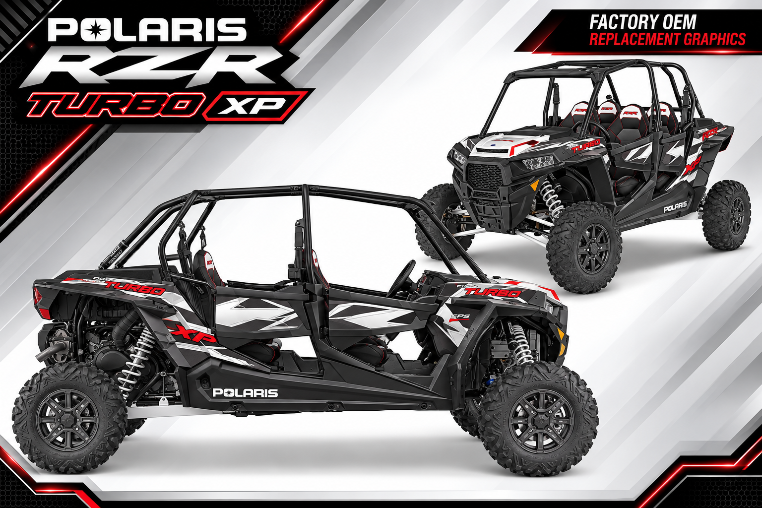 POLARIS RZR XP4 FACTORY STYLE 2014/2023
