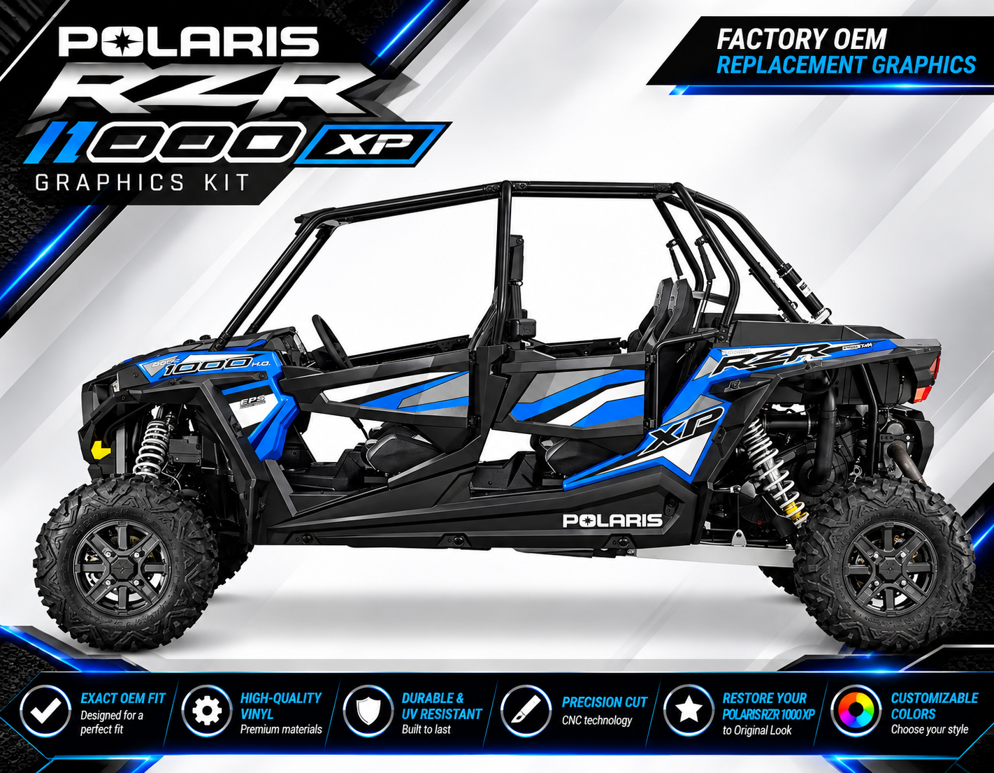 POLARIS RZR XP4 FACTORY STYLE 2014/2023