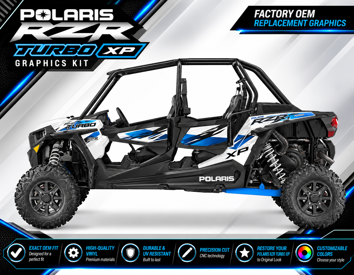 POLARIS RZR XP4 FACTORY STYLE 2014/2023