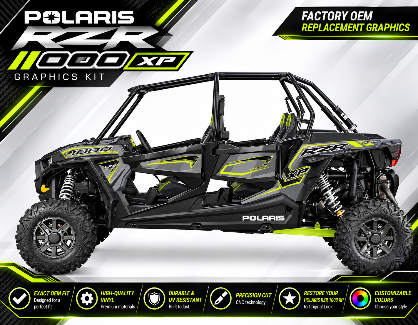 POLARIS RZR XP4 FACTORY STYLE 2014/2023