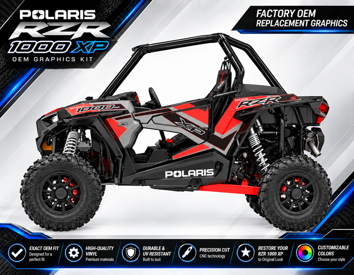 POLARIS RZR XP2 FACTORY STYLE 2014/2023