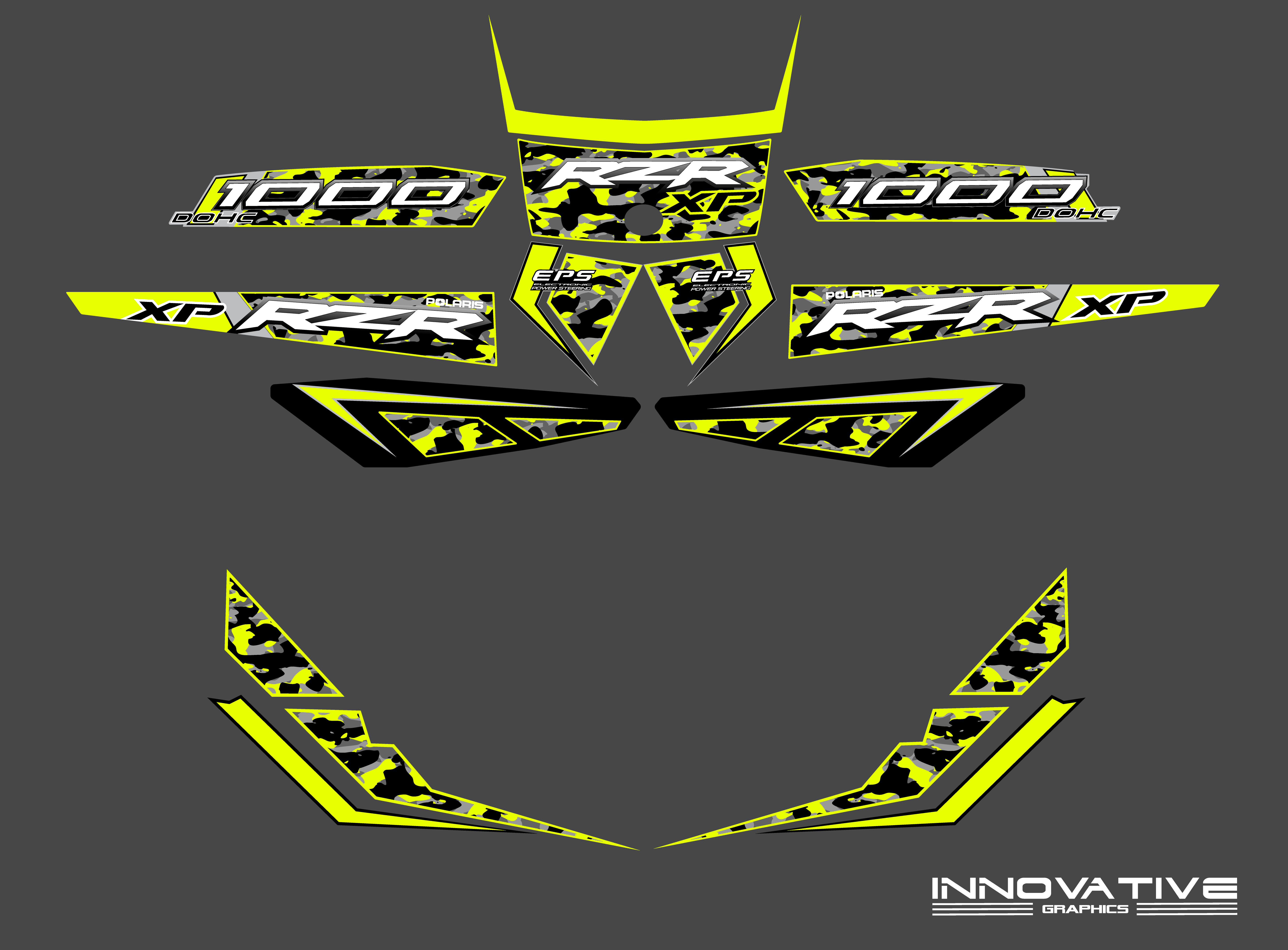POLARIS RZR XP2 CAMOU FACTORY STYLE 2014/2018